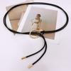 Stylish Slimming Leather Rope Waist Chain Multi-Use Versatile Waist-Cinching Belt Thin Rope Simple Skirts Waist Cover Party
