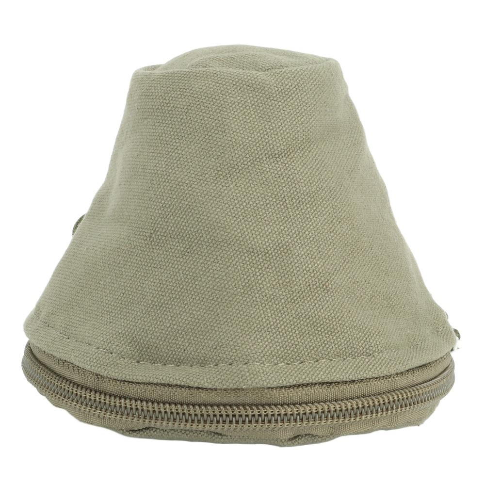 Waterproof Canvas Coffee Filter Storage Bag Reusable Coffee Filter Paper Bag Travel Friendly