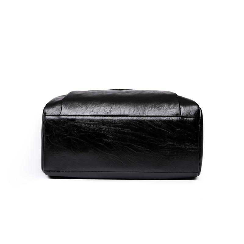 Shoulder Bag Women's Soft Leather PU Backpack