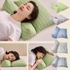 Adult Home Buckwheat Hulls Pillow Core Support Aid Traction Triangle Pillowcase Cervical Protection Spine Cylindrical Pillow
