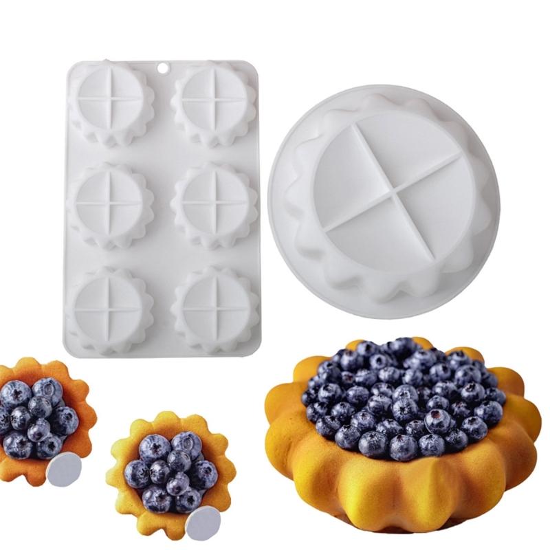 Multipurpose Silicone Dessert Molds Round Eggs Tarts Pan Ideal For Creative Baking Projects And Family Activity Dishwasher Safe