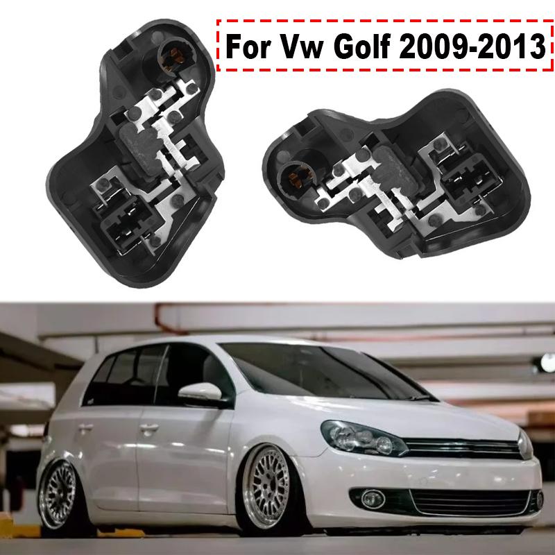 Hinterer innerer Rücklicht-Glühbirnenhalter Kunststoff Schwarz Für VW Golf 6 MK6 2009 2010 2011 2012 2013 5K0945260 Glühbirnenhalter Auto Zubehör