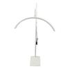 Half Moon Eyelash Lamp 3 Light Mode Height Adjustment Dimmable LED Floor Lamp Lash Light for Nail Salon SPA Esthetician