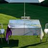 Outdoor Rectangular Table Cover With Starry Sky Sand Flow Waterproof Elastic Edge Patio Garden Dining