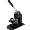 Button Maker Machine, Multiple Sizes 1+2.25 Inch Badge Punch Press Kit, Children DIY Gifts Pin Maker, Button Making Supplies with 500pcs Button Parts