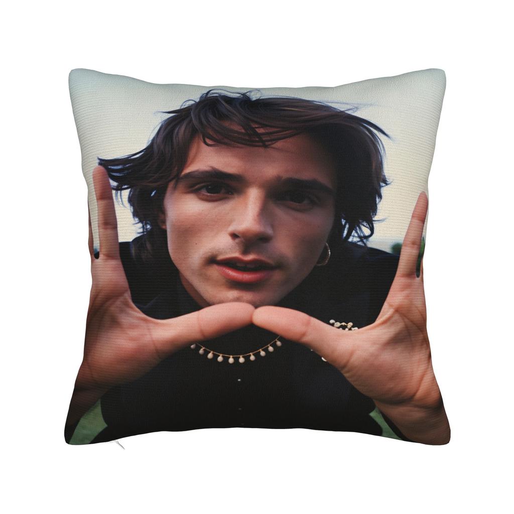 Jacob E-Elordi Pillow Case Australian Actor Custom Pillow Cover Retro Trendy Cushion Cover For Sofa Bedroom Home Decor