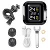 Motorcycle Tire Pressure Monitor LCD Digital Display External Motorcycle Wireless Tire Pressure Detector Monitoring Alarm System