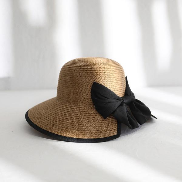 Frauen Sonnenhut Großen Bogen Breite Krempe Floppy Sommer Hüte für Frauen Strand Panama Stroh Hut Sonnenschutz Visier Femme kappe