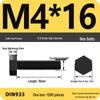 High Strength Class 12.9 Hex Bolt Set: M4-M16 Sizes
