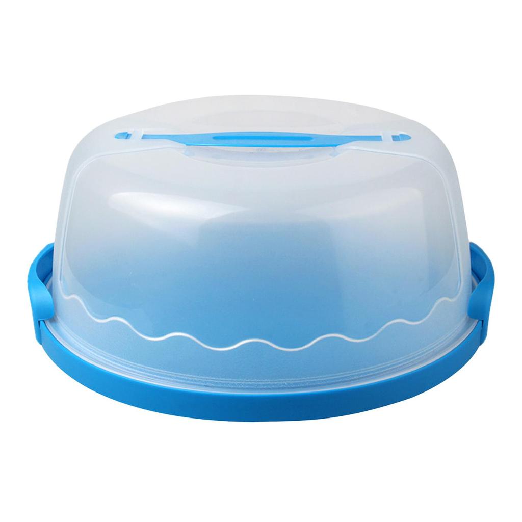 Cake Box, Tray, Container, Pastry Stand, Airtight Lid, Practical Handle, PP Material,