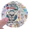 60 Koala Animal Doodle Stickers for Notebooks & Luggage