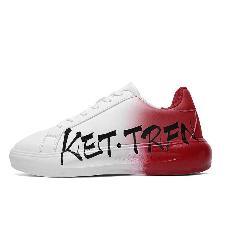 Autumn Trendy Unisex Casual Sneakers Low Top Lace-up Skateboard Shoes Men Comfort Platform Men's Designer Sneakers Hip Hop Shoes