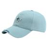 Vintage ripped pentagram embroidered baseball cap men's versatile cap outdoor casual sunscreen hat