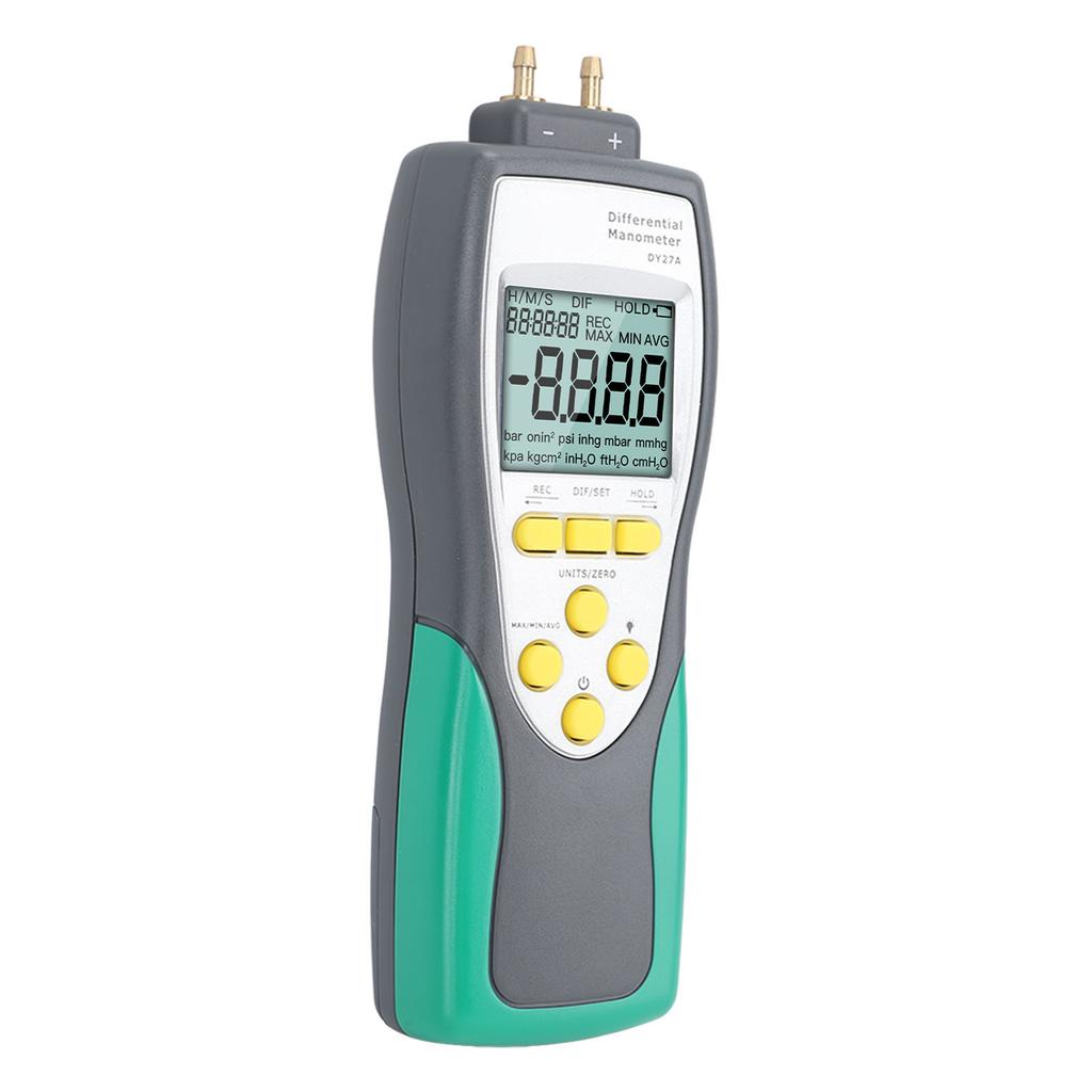 Digital Manometer 2.413bar High Accuracy Sensitive Fast Measurement Gas Pressure Tester for Brake Vacuum Pump Gas