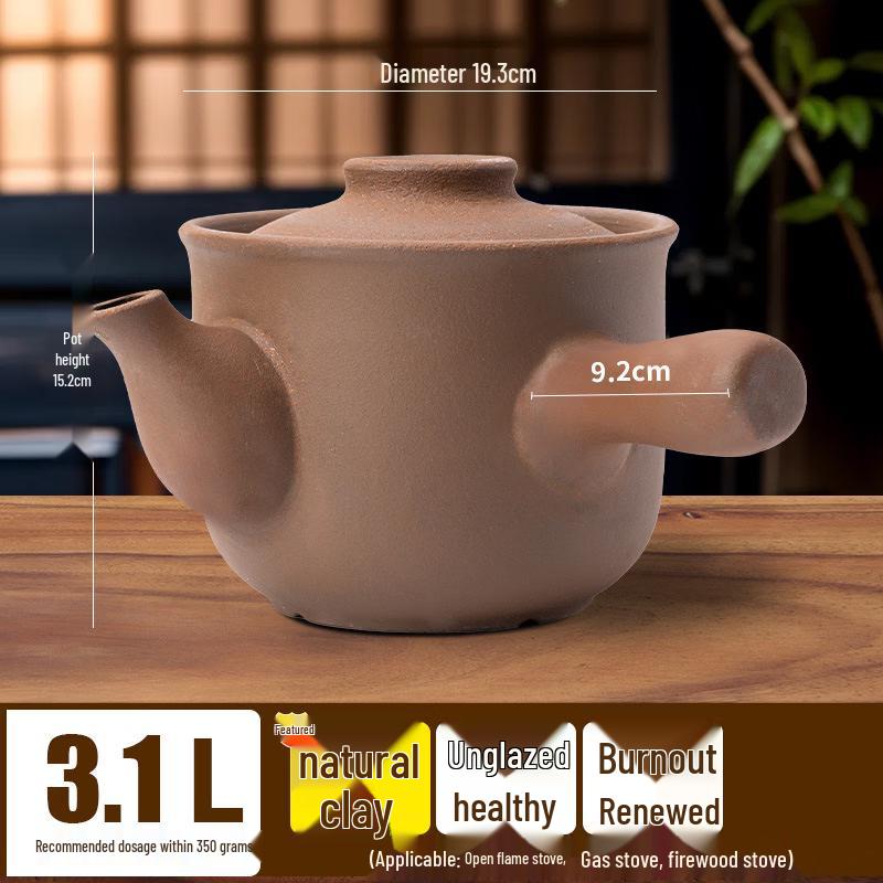 

Traditional Clay Herbal Decoction Pot