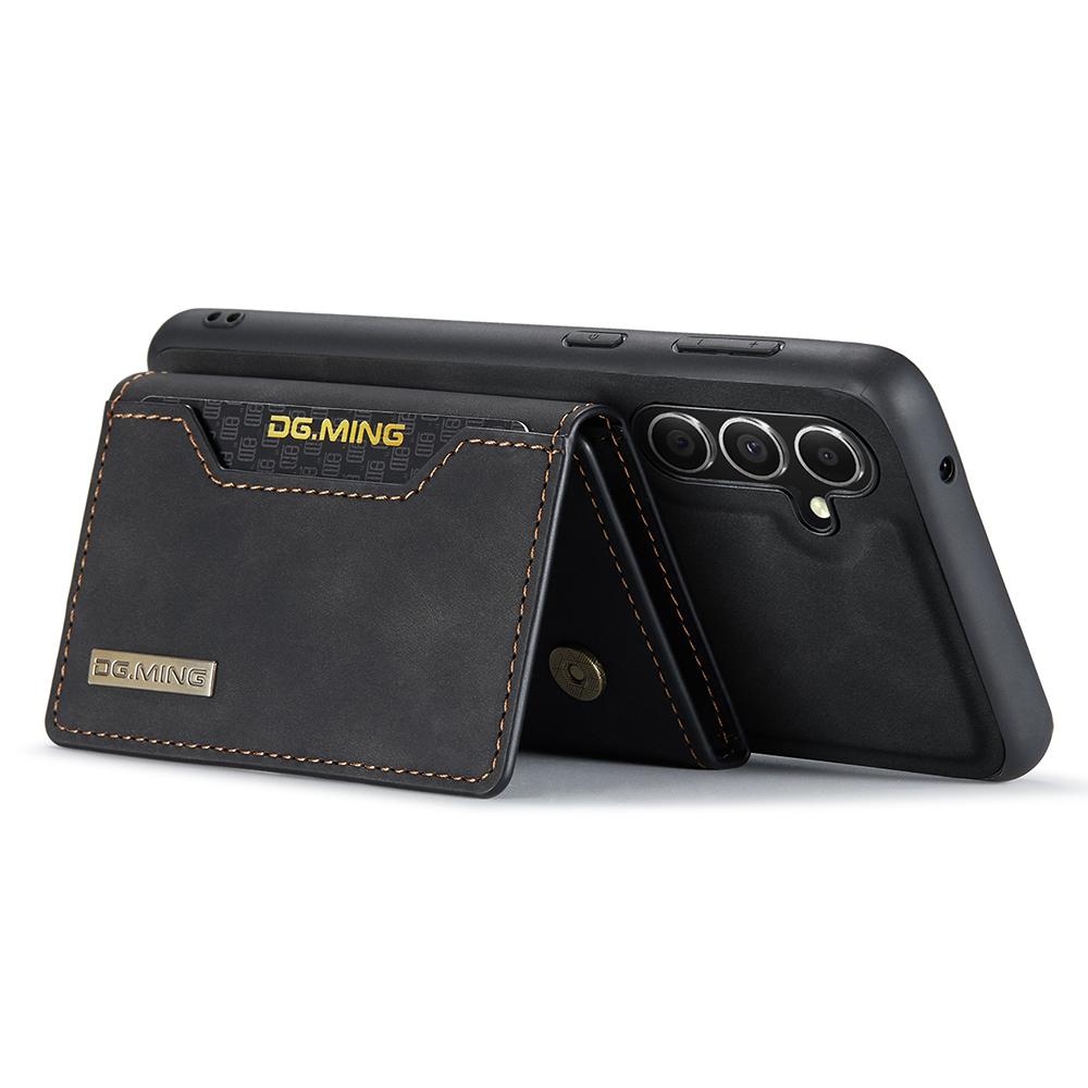 DG.MING M2 Series for Samsung Galaxy S25 Case PU+PC+TPU Phone Cover Detachable Wallet
