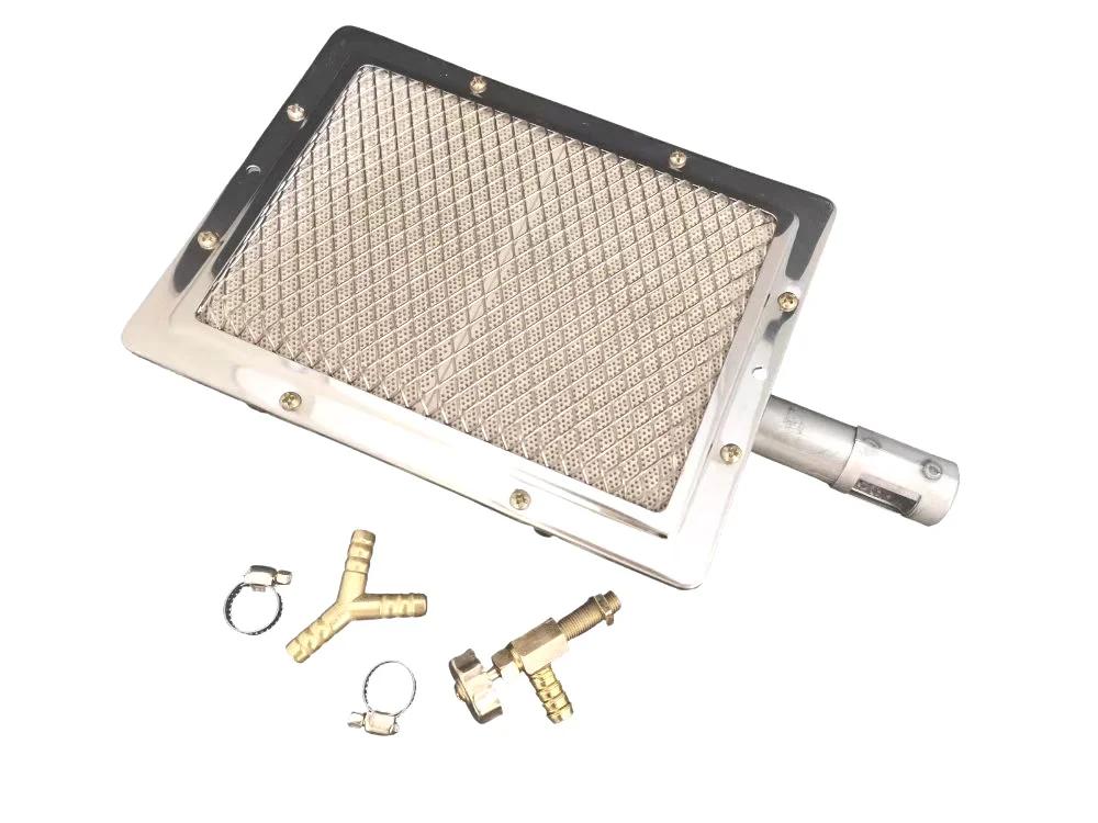 барбекю BBQ инфракрасный керамический горелка нержавеющая сталь керамика газовая горелка алюминиевая пластина инфракрасная горелка с соплом