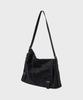 Nonblank Suede Messenger Bag_Black