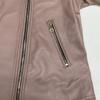 EMMETI Purple pink lamb leather ANNABEL double riders jacket Jacket 40 pinkUsed