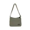 Canvas Bag Women'S Large-Capacity Simple Casual Versatile Commuter Messenger Bag Student Class Shoulder Bag