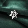 Broșă Pin Steaua lui David Cruce Pin Broșă Menorah Oțel Inoxidabil Pin Ochiul lui Horus Pin Religios Egiptean Je Pin Lapel Creștin