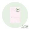 20Pcs Cute Cartoon Colorful Inner Page for M5 Binder Journal Loose-leaf Notebook Scrapbook Kawaii Non-sticky Memo Pad To-do List