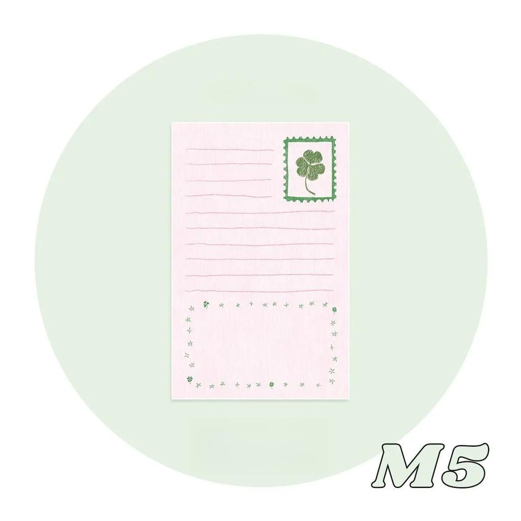 20Pcs Cute Cartoon Colorful Inner Page for M5 Binder Journal Loose-leaf Notebook Scrapbook Kawaii Non-sticky Memo Pad To-do List