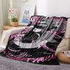 1PC Loona Print Flannel Blanket, High quality Comfortable for All Seasons, Home Decor, Warmth and Comfort, Perfect for Christmas Gifts 72