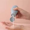 Flacone Squeeze a Conchiglia con Tubo da 60 ml Erogatore Shampoo Lavaggio Viso Cosmetici da Viaggio Bagnoschiuma Lozione