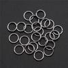 Stainless Steel Closed Rings Split Rings Bulk Connectors For DIY Projects