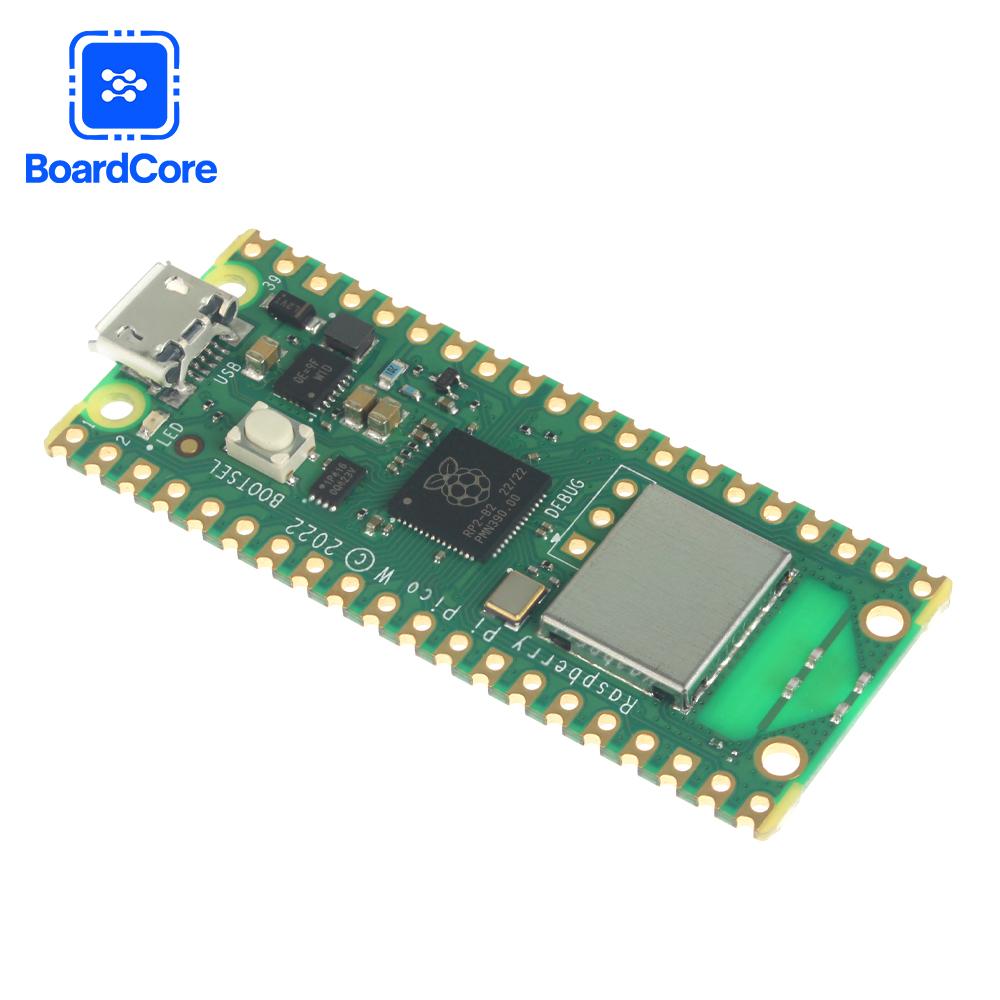 Raspberry Pi Pico Rp2040 WiFi Development Board W Microcontroller Dual Core Wireless Wifi Programming MICRO USB