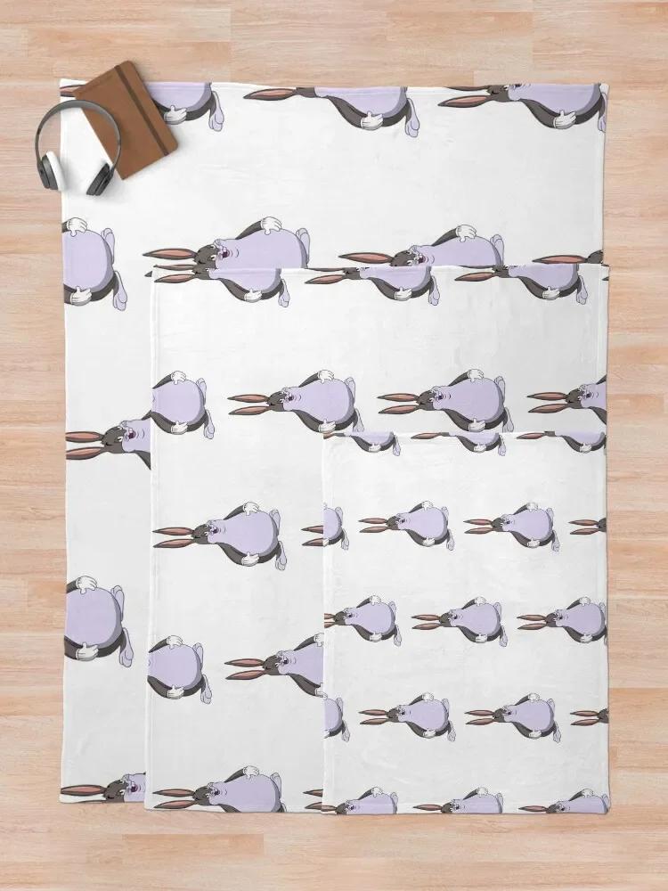 Big Chungus Throw Blanket Blankets For Sofas Decorative Sofa Blankets