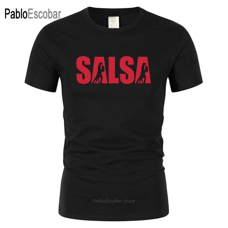 Lustige Tanzende Salsa Musik Grafik T-Shirts Unisex Sommer Baumwolle Harajuku Übergröße T-Shirt Rundhals Streetwear Hip Hop T-Shirt S3xl