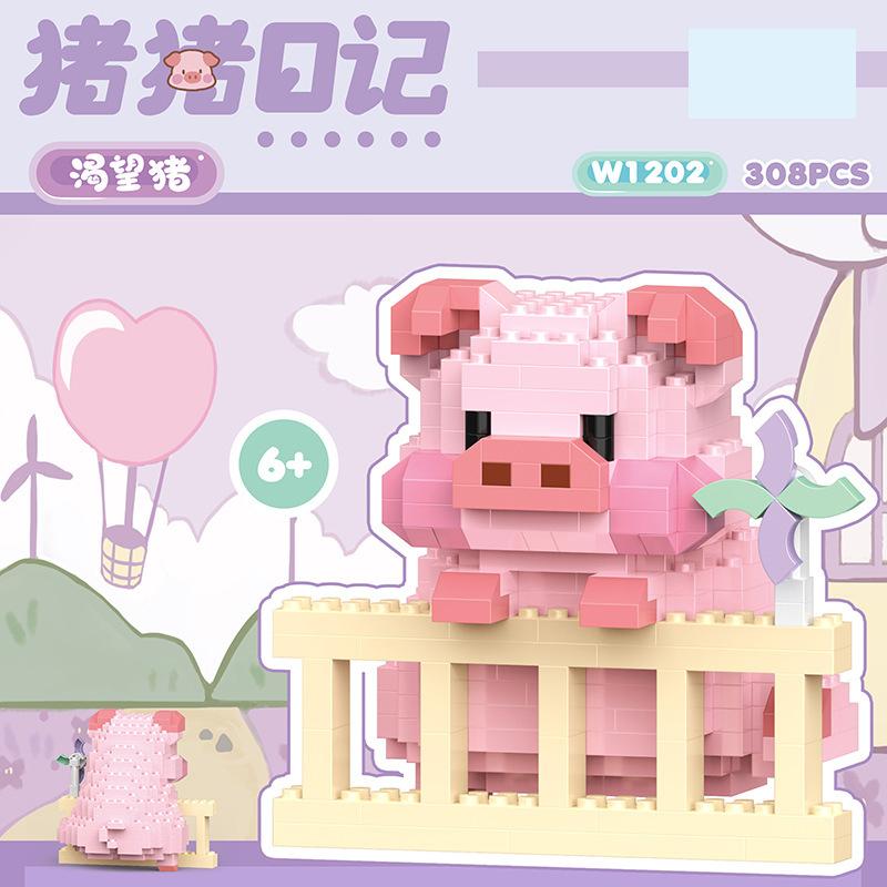 Cat Animals 3d Constructor Model Building Set Mini Bricks Building Blocks Toys for Children Girls 7 to 10 Year Adults Boy Block