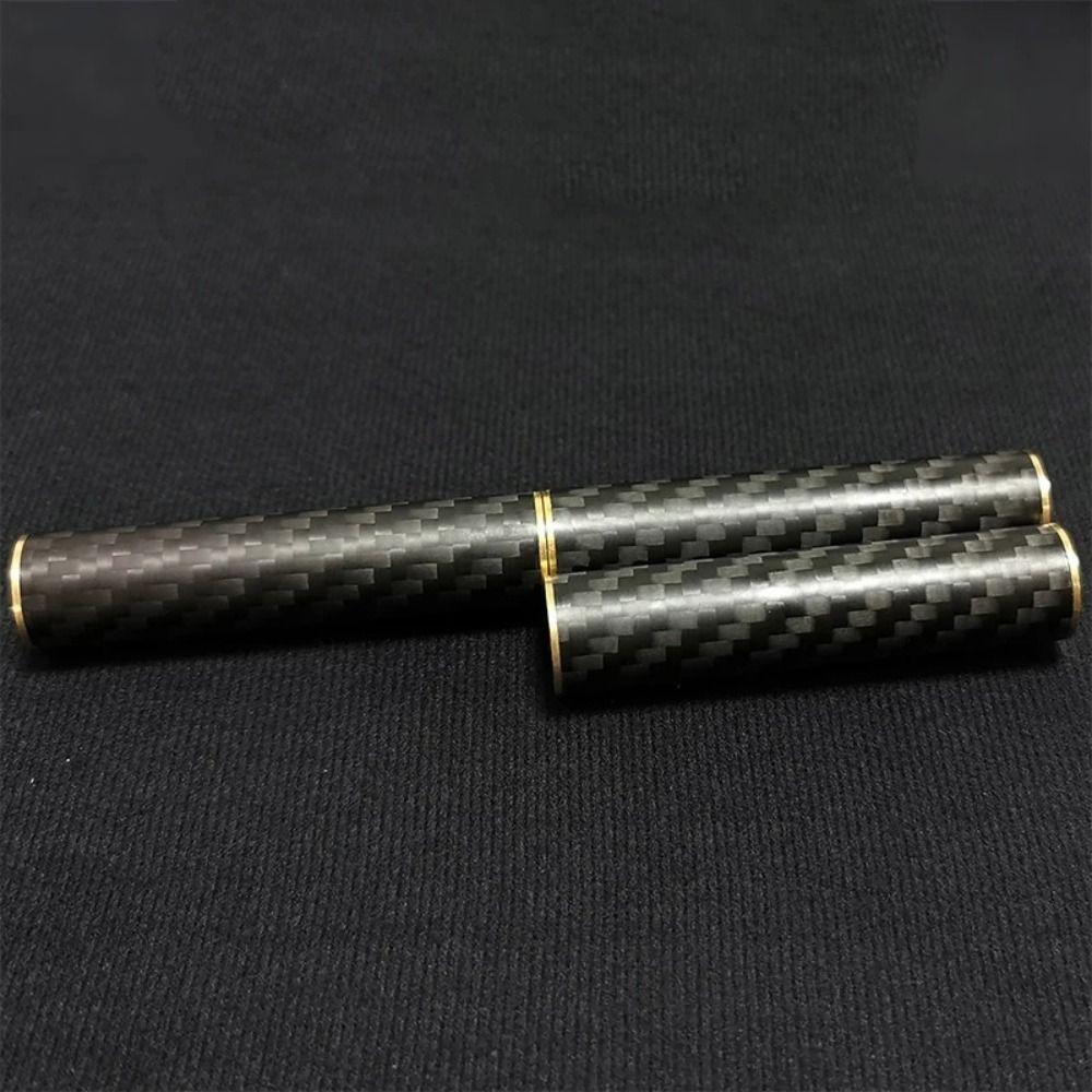 Magnetic Fidget Spinner Toy Carbon Fiber Rotating Fidget Stick Three-section Stick for Adults