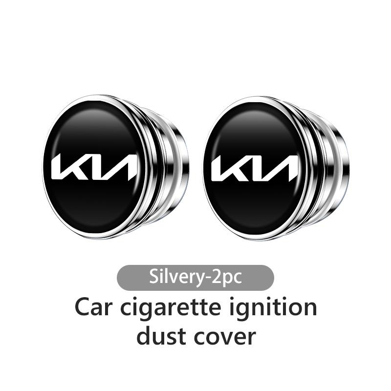 AXADSN1 Universal Car Cigarette Lighter Dust Proof Cover Cap Accessories For KIA K5 K2 Optima Soul Spectra Niro Cadenza Sephia Carens