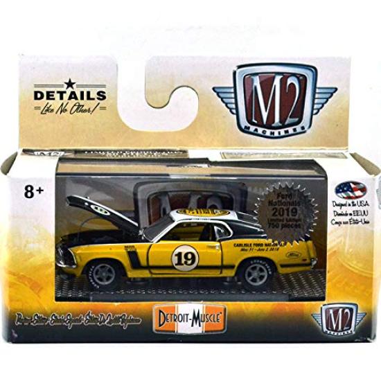 M2 Machines Масштаб 1:64 FORD NATIONALS 2019 - 1970 FORD MUSTANG BOSS 302