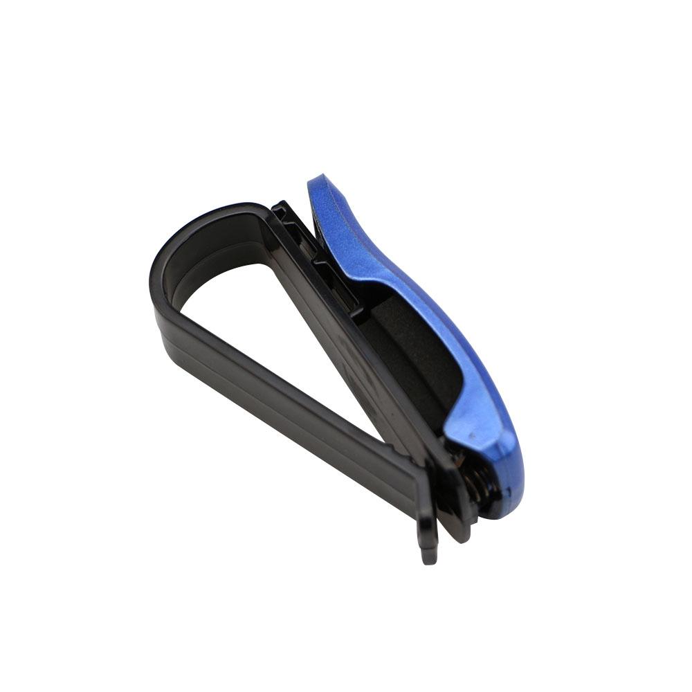 Car Sun Visor Glasses Box Sunglasses Clip Ticket Holder Stand Fastener Universal Card Pen Case Organizer Car Accessories