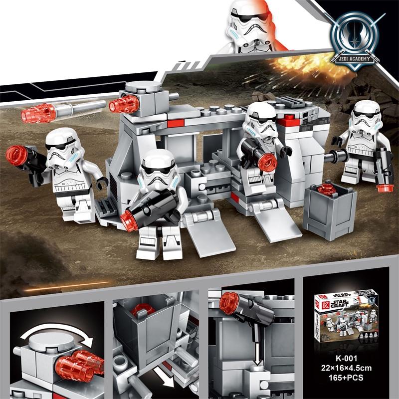 Star Wars Mandalorian Battle Model Building Blocks Assembly Toy