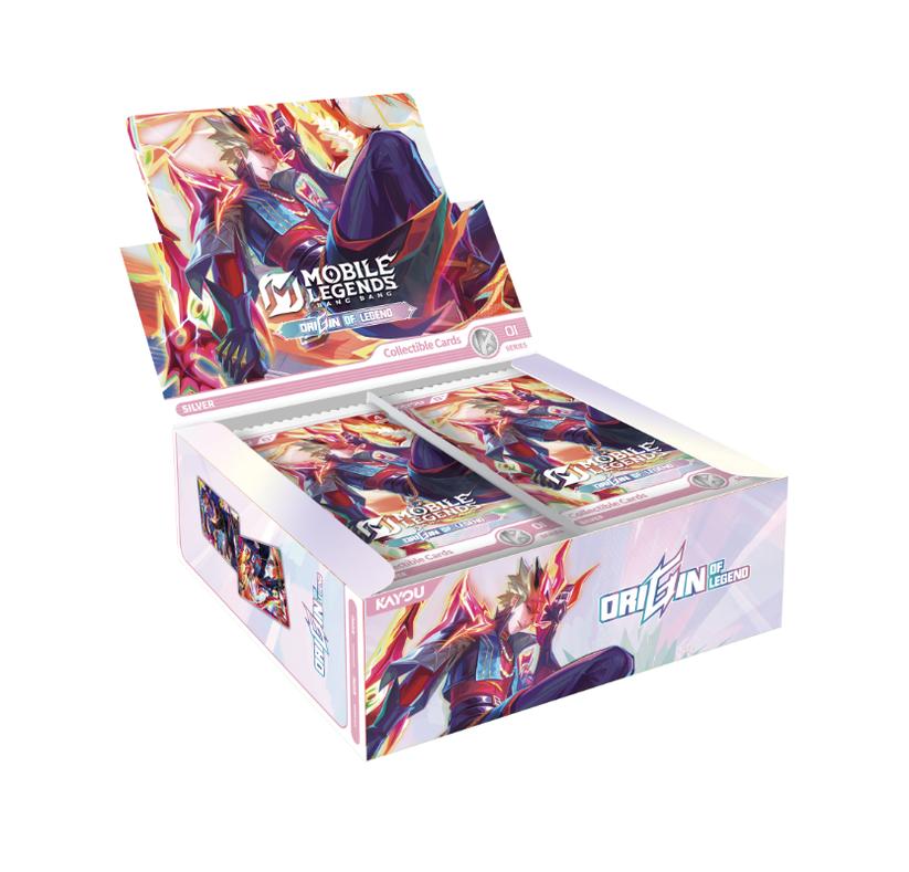 KAYOU Mobile Legends Bang Bang Karten Hand des Schicksals Serie URSPRUNG DER LEGENDE Englische Version Spiel Sammelkarte Spielzeug Geschenk
