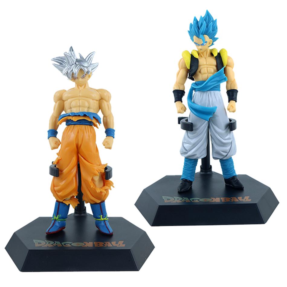 Anime Dragon Ball Z 18-20Cm Super Saiyan Son Goku Broly Vegeta Anime Action Figure Model Gifts Collectible Figurines For Kids