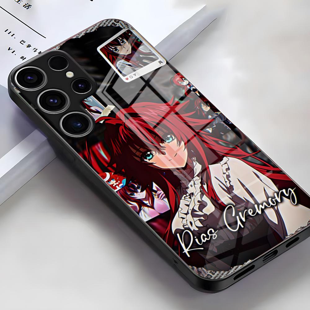 High School DxD Hero Handyhülle Für Samsung S26 S25 Edge Ultra S23 S22 S21 S20 Ultra Plus S24 Fe A54 A53 A25 Glasabdeckung