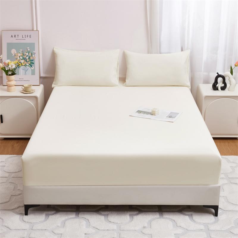 Waterproof Mattress Protector Soft Breathable Fitted Bed Cover, 18" Deep Pocket Noiseless Mattress Pad - Machine Washable, for Kids & Elderly