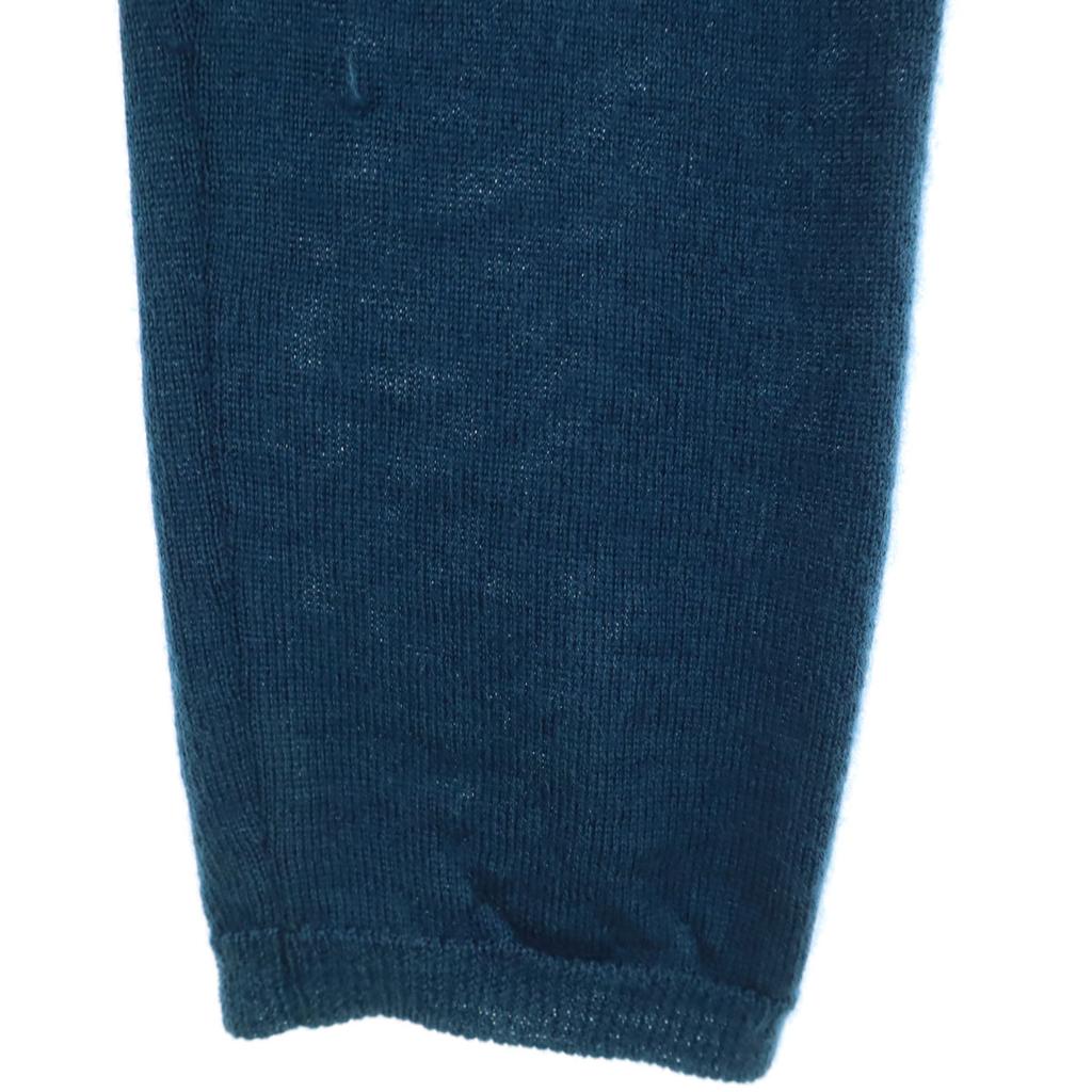 MIUMIU Cashmere silk blend Long sleeve knit cardigan 38 Blue green Women Used