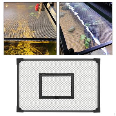 Tank Lid Netting Anti Jumping DIY Replacement Fine Mesh Tear Resistant Aquarium Hood Cover