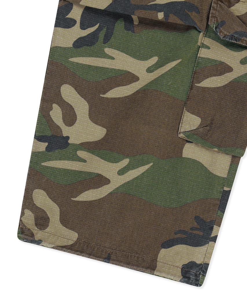 BROWNBREATH Double Pocket Pants - Khaki