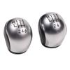 Hight Quality Gear Shift Knob Manual 6/5 Speed Gear Shift Knob Plastic For Citroen C5 2001-2008 Peugeot 407 RCZ Shifter Handle
