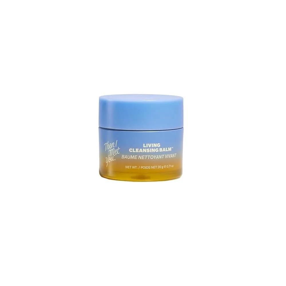 

Then I Met You Living Cleansing Balm Makeup Remover Oil Face Cleanser Sunscreen Melting, Peel-off-free, Residue-free First