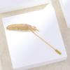 1 peça Broche Vintage Unissex Inserção para Blazer Corsage de Ponto Único Broche de Luto Para Mulheres Homens