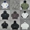 American Style Mertra Hoodie Embroidered Patch Loose Fit Fleece Lined Long Sleeve Couples Winter